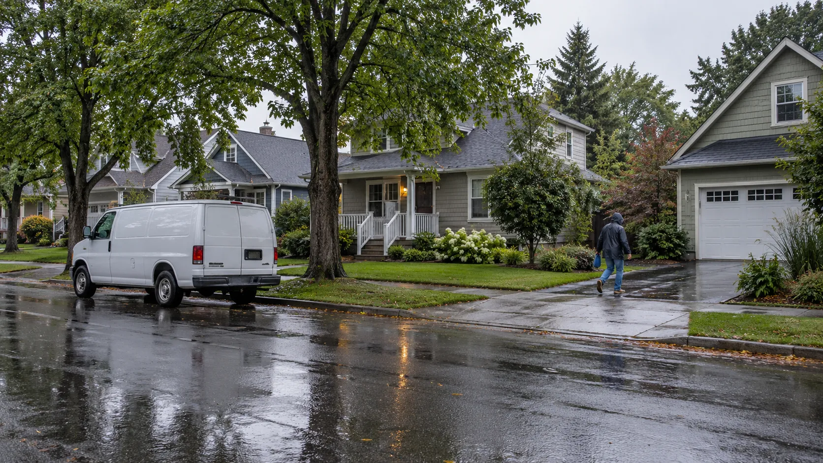 Homes in the Upstate area served by local water damage providers